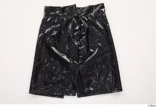 Clothes  304 black shiny faux leather mini skirt casual…